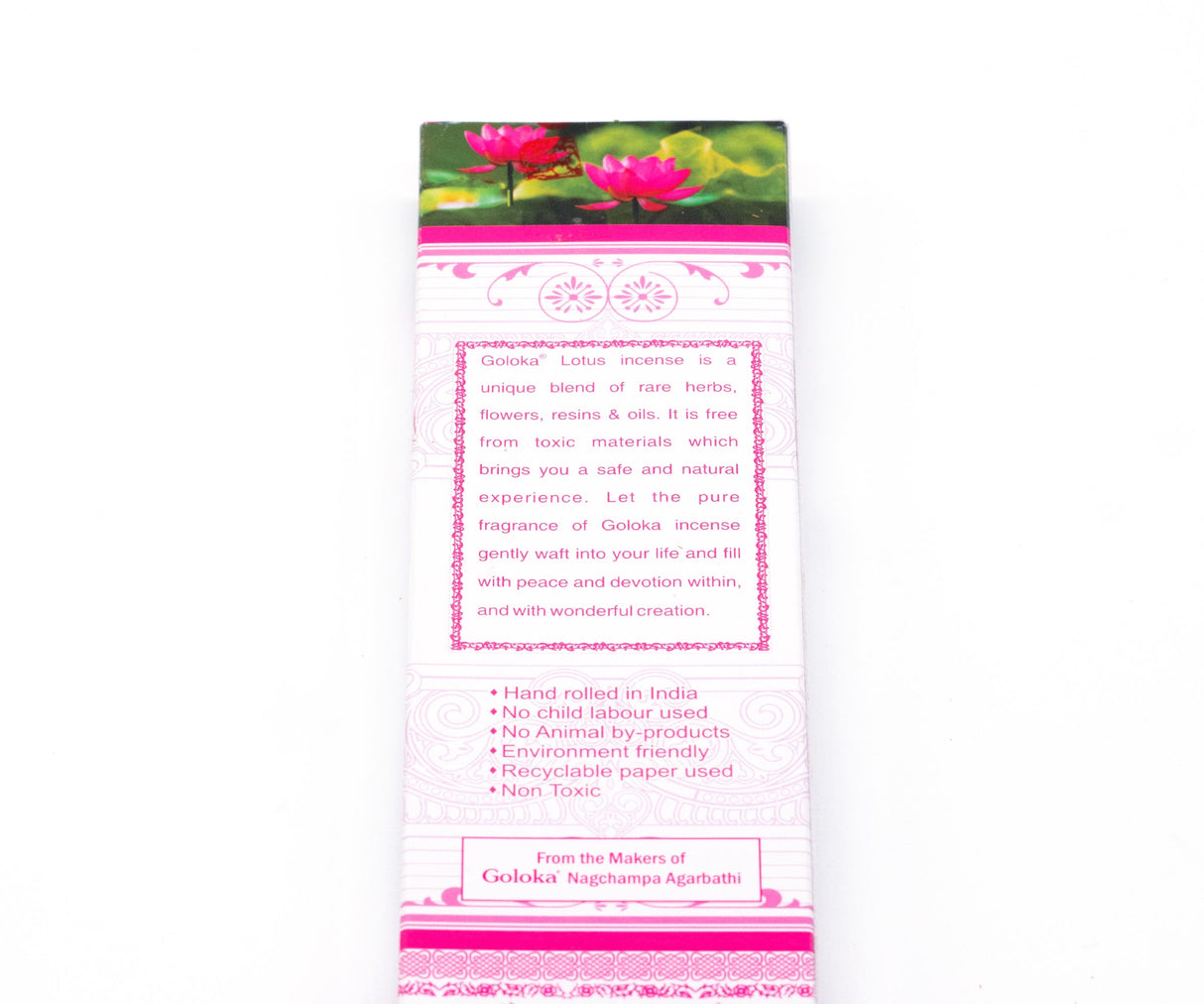 Räucherstäbchen Goloka Lotus 15g - Masala Incense