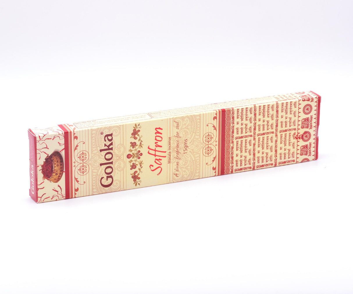 Räucherstäbchen Goloka Saffran 15g - Masala Incense