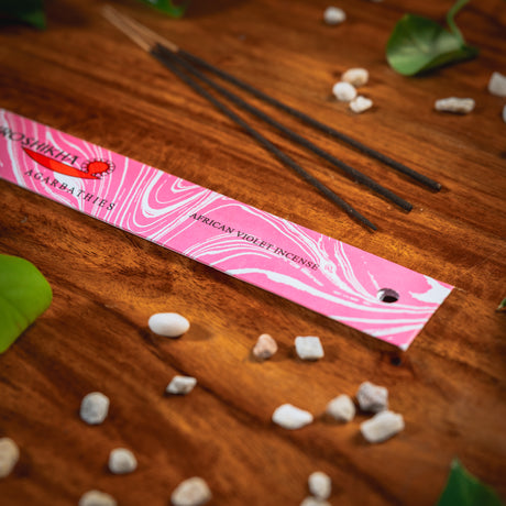 Räucherstäbchen Auroshikha African Violet