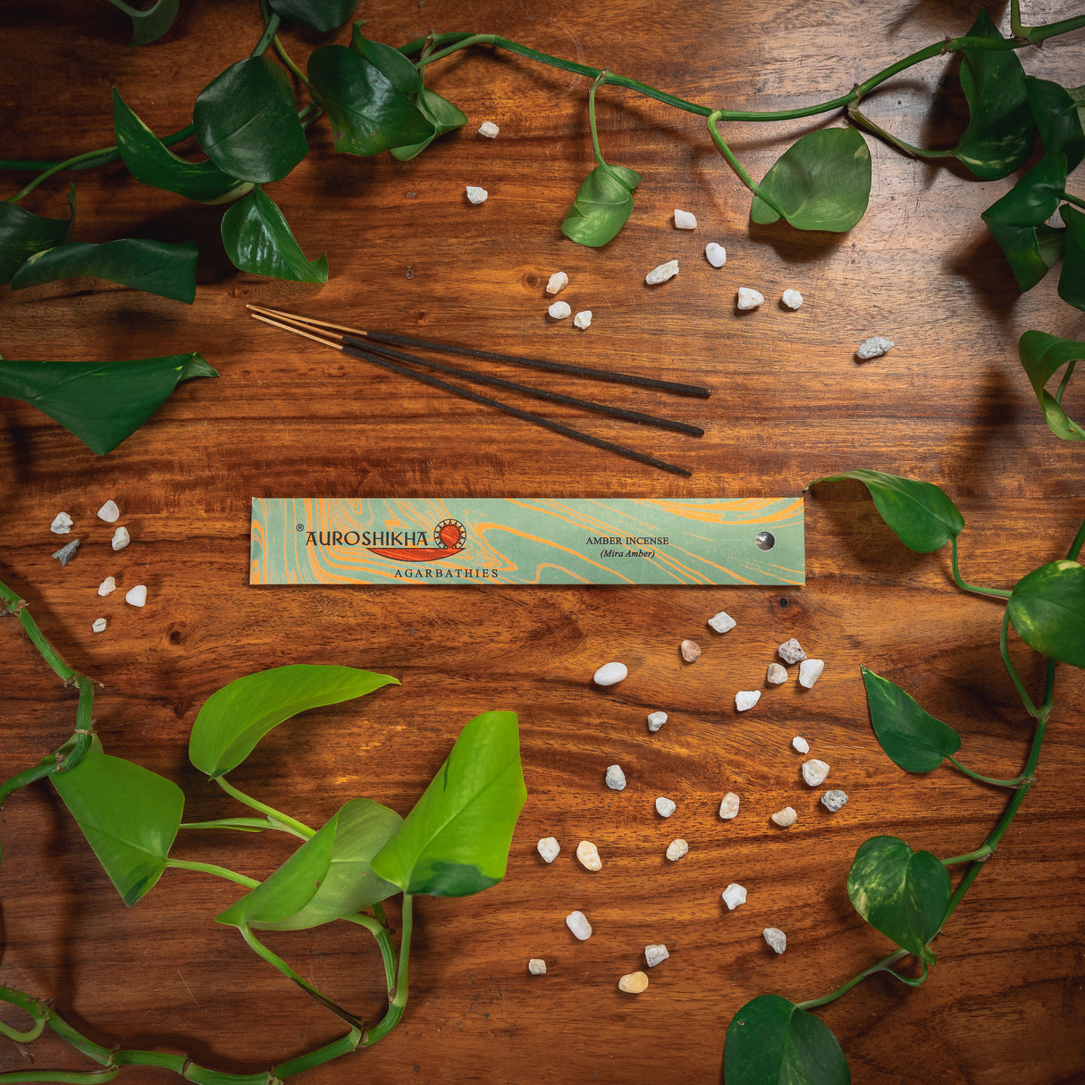 Räucherstäbchen Auroshikha Amber