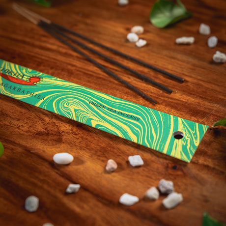 Räucherstäbchen Auroshikha Green Tea