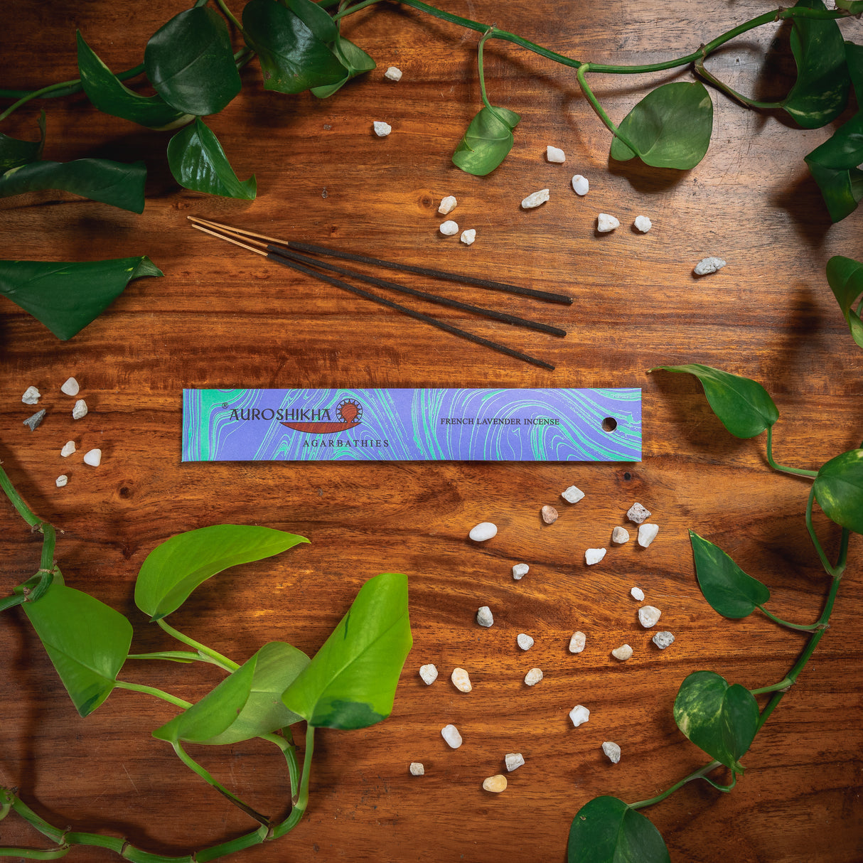 Räucherstäbchen Auroshikha Lavender