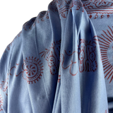 Ram Nami Tibetischer Glücksschal Blau