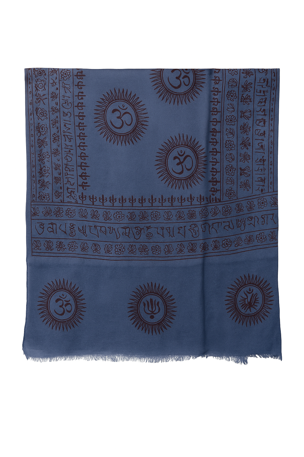 Ram_Nami_Tibetischer_Gebetsschal_Dunkel_Blau_aus_weicher_Viskose_von_Karmandala