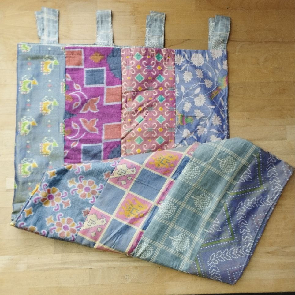 1/2 Sari- Vorhang Lila 200 x 110 cm