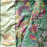 1/2 Sari- Vorhang Grün 200 x 110 cm