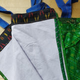 Set: 3x 1/2 Sari- Vorhang 200 x 110 cm