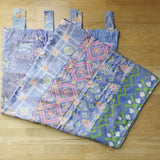 Set: 3x 1/2 Sari- Vorhang 200 x 110 cm