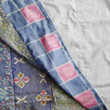 Set: 3x 1/2 Sari- Vorhang 200 x 110 cm