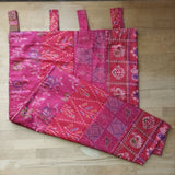 Set: 3x 1/2 Sari- Vorhang 200 x 110 cm