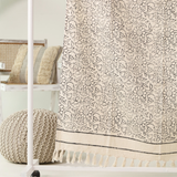 Indische Tagesdecke mit floralem Design - 100% weiche Baumwolle