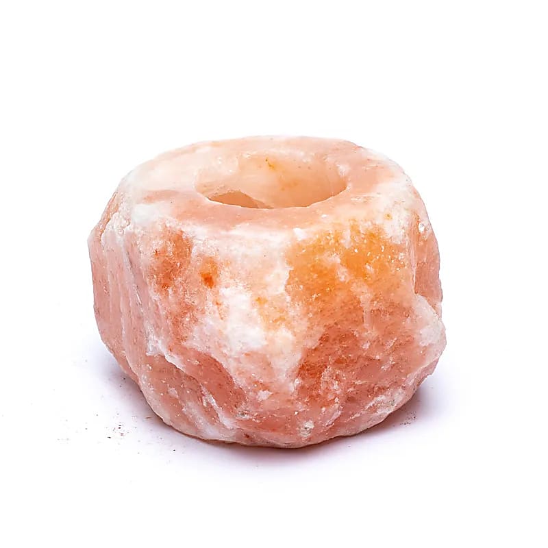 Teelichthalter Himalaya Salz Kristall