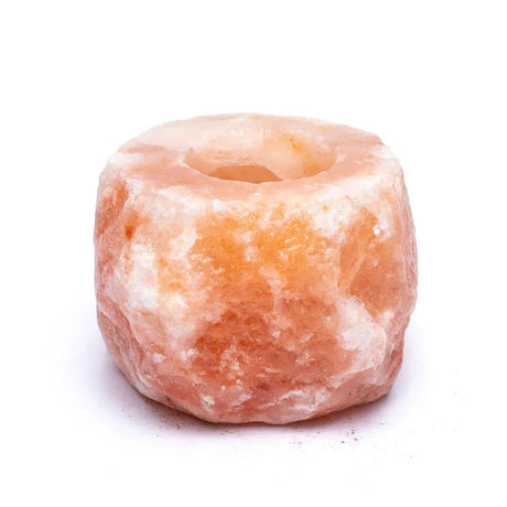 Teelichthalter Himalaya Salz Kristall