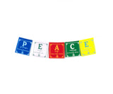 Kleine Gebetsfahne PEACE Frieden