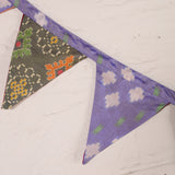 Bunte Boho Girlande mit Fähnchen für ein Zuhause mit Seele