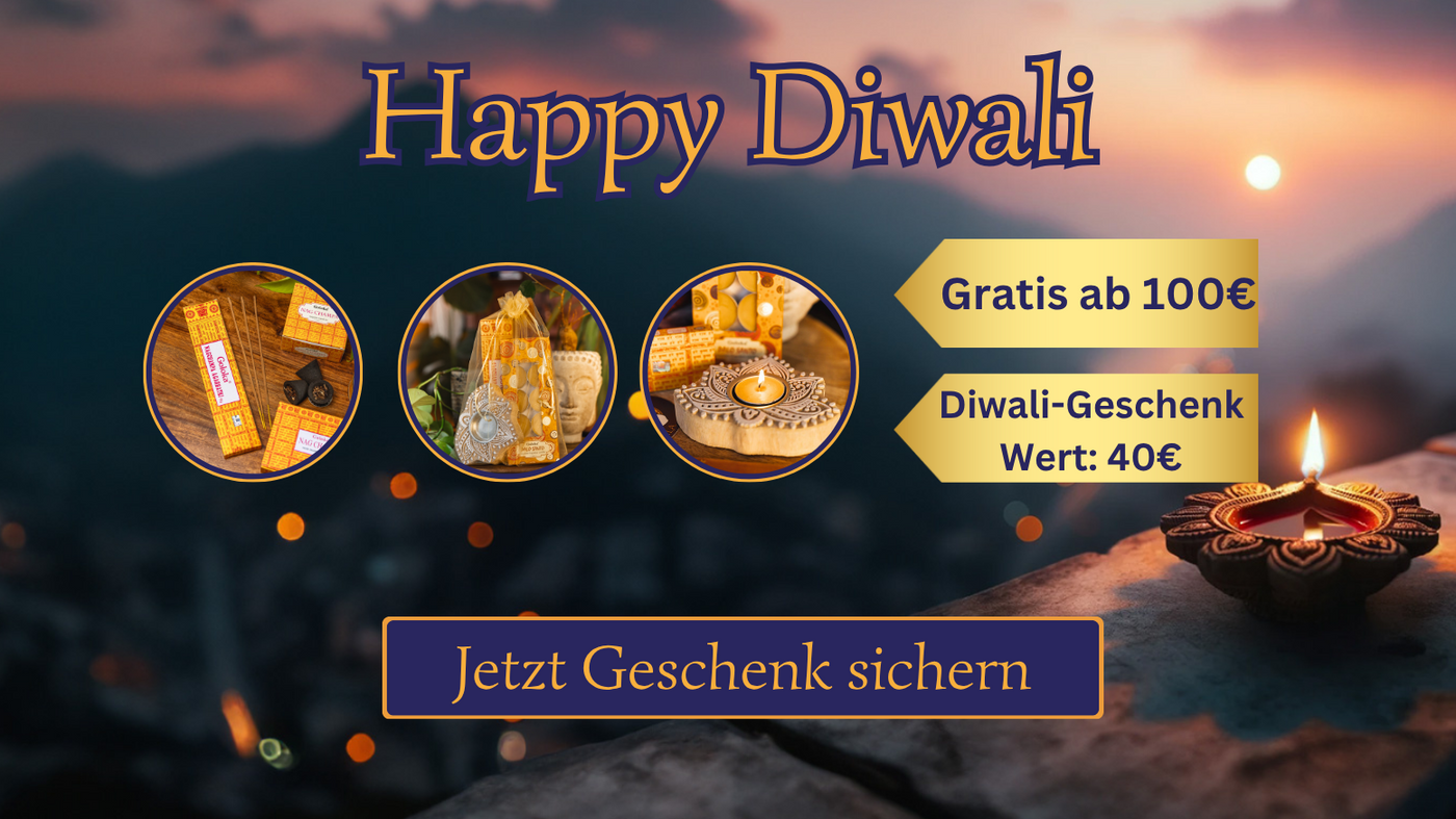 Diwali Aktion: Graits Geschenk ab 100€