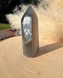 Edelstein Spitzen Sechskant 10 cm