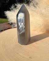 Edelstein Spitzen Sechskant 10 cm