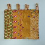 Einzelstück  1/2 Sari- Vorhang Gelb 200 x 110 cm