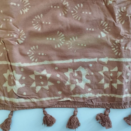 B- Ware Kopfkissenbezug Akazie Pfauenfeder