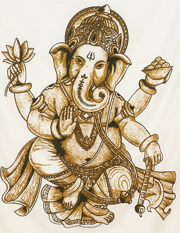 Lord Ganesha im Detail