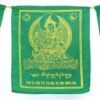 Gebetsfahne grüne Tara Boddhisattva - Tibetische Gebetsflagge 10 Fahnen