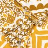 Indischer Vorhang Ombre Mandala ocker braun