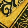 Wandtuch Ohm Zeichen batik gelb - groß