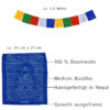 Tibetische Gebetsfahnen Medizin Buddha