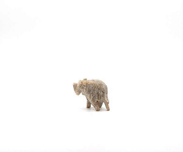 Räucherstäbchenhalter Elefant aus Speckstein