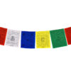 Tibetische Gebetsfahnen weiße Tara