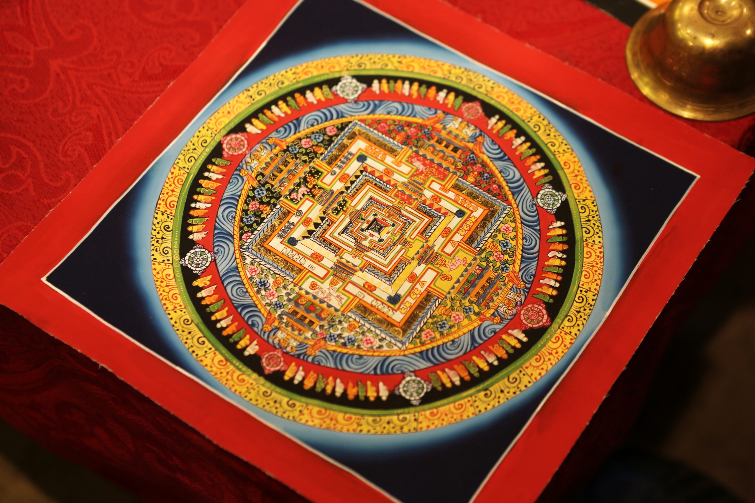Mandala im Hinduismus - Tempel haben die Form eines Mandalas
