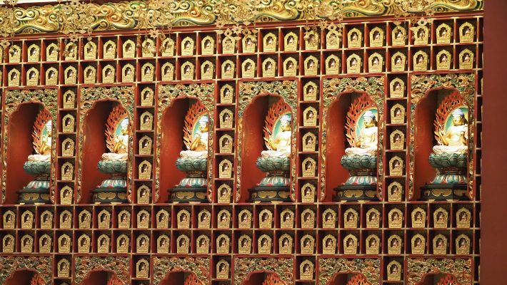 Bodhisattva erleuchtete Wesen im Buddhismus