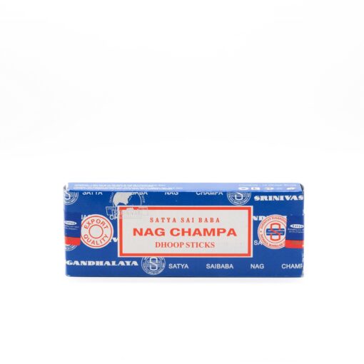 Dhoop Sticks Satya Sai Baba Nag Champa 10 Stück dicke Räcuherstäbchen ohne Holzkern