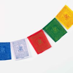 Tibetische Gebetsfahne Manjushree Wimpelkette in Tibet Farben aus Nepal